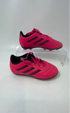 Load image into Gallery viewer, Adidas Girls Goletto VIII FG GW6163 Pink Black Lace-Up Soccer Cleats Size 10K
