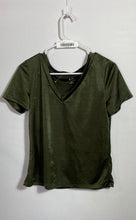 Load image into Gallery viewer, Gap Womens Green V-Neck Casual Short Sleeve Pullover T-Shirt Size Small
