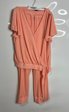 Load image into Gallery viewer, INC International Concepts Womens Orange 2 Pcs Pants Blouse Sleepwear Set Size L
