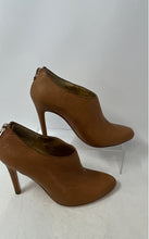 Load image into Gallery viewer, Coach Womens Unna Q2038 Brown Leather Stiletto Heel Ankle Booties Size 7 B
