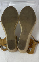 Load image into Gallery viewer, Sonoma Womens Anet Brown Open Toe Espadrille Sandals Shoes Size 7.5M
