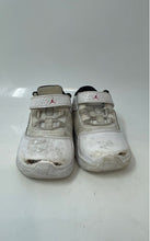 Load image into Gallery viewer, Nike Boys Air Jordan 11 CMFT Low CZ0906-106 White Black Basketball Sneakers 7C
