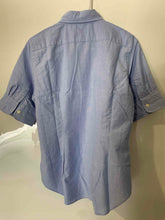 Load image into Gallery viewer, Ralph Lauren Youth Light Blue Slim Fit Button-Up Shirt Size Small
