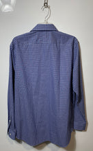 Load image into Gallery viewer, Banana Republic Mens Blue Checkered Print Long Sleeve Button-Up Shirt Size Large
