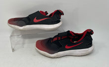 Load image into Gallery viewer, Nike Kids Flex Runner AT4663-607 Black Red Lace-Up Sneakers Shoes Size 2Y
