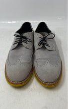 Load image into Gallery viewer, Limou Earth Setter Mens Gray Suede Wingtip Lace-Up Dress Shoes Size EUR 43
