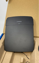 Load image into Gallery viewer, Linksys E1200 N300 Black WI-FI Wireless Router
