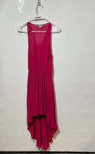 Load image into Gallery viewer, Guess Womens Pink Sleeveless Asymmetrical Hem A-Line Dress Size M
