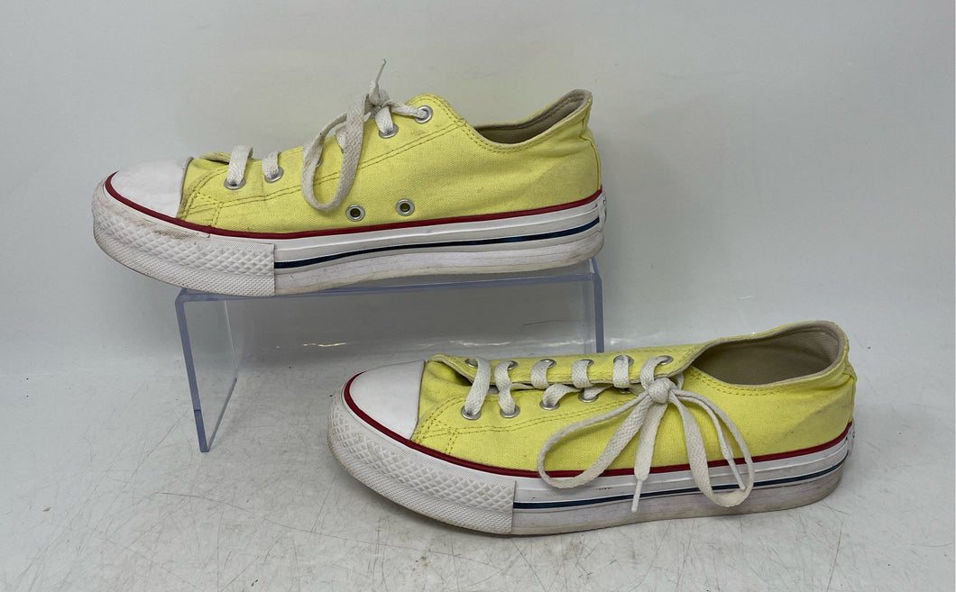 Converse Kids Chuck Taylor All Star 670203C Yellow White Sneaker Shoes Size 5