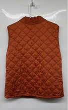 Load image into Gallery viewer, Made In Italy Womens Brown Moda Quilted Full-Zip Puffer Vest Size XL
