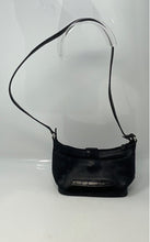 Load image into Gallery viewer, Brighton Womens Black Pebbled Leather Magnetic Shoulder Bag
