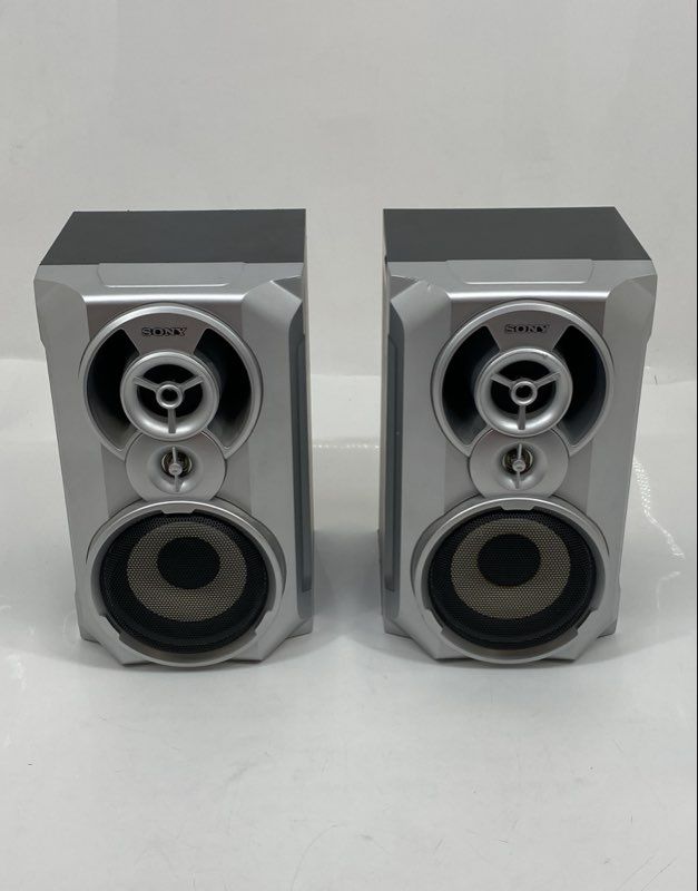 Sony Model SS-RG55 Home Theater Audio Bookshelf Speaker System Not Tested 2 Pcs