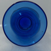 Load image into Gallery viewer, A Cobalt Blue Home Decor Flower Small Crystal Vase
