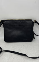 Load image into Gallery viewer, Vince Camuto Womens Eris Black Leather Shoulder Strap Zipper Crossbody Purse
