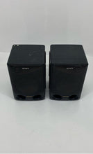 Load image into Gallery viewer, Sony Mega Bass Black Integral Dual Cone Speaker System Not Tested 2 Pcs
