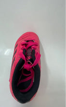 Load image into Gallery viewer, Adidas Girls Goletto VIII FG GW6163 Pink Black Lace-Up Soccer Cleats Size 10K
