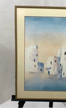 Load image into Gallery viewer, Lot Of 2 Pieces Terry Madden Signed Framed Pueblo Scene Art Print
