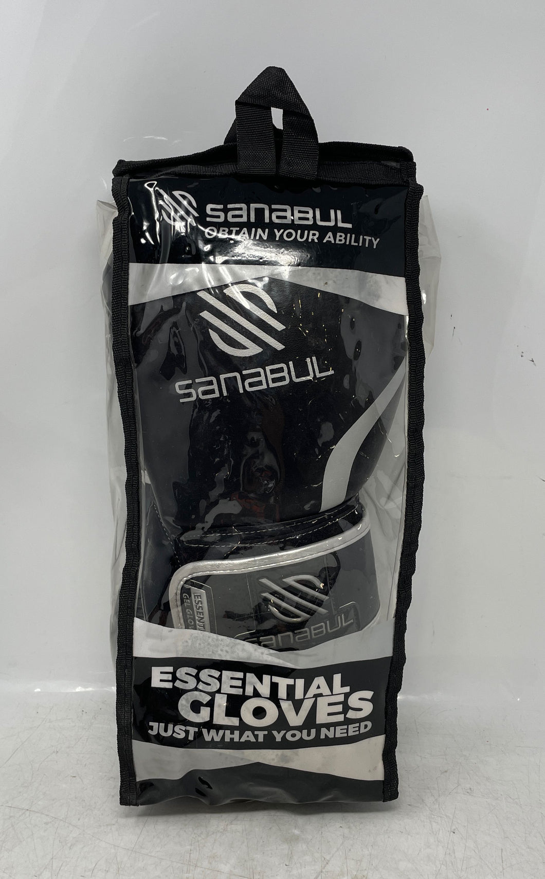 Sanabul Black MMA Essential Just What You Need Boxing Gel Sparring Gloves