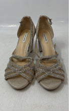 Load image into Gallery viewer, Alex Marie Womens Hashleigh Clear Silver Rhinestones Strappy Sandals Size 6.5 M
