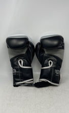 Load image into Gallery viewer, Sanabul Black MMA Essential Just What You Need Boxing Gel Sparring Gloves
