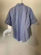 Load image into Gallery viewer, Ralph Lauren Youth Light Blue Slim Fit Button-Up Shirt Size Small
