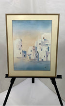 Load image into Gallery viewer, Lot Of 2 Pieces Terry Madden Signed Framed Pueblo Scene Art Print
