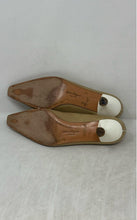 Load image into Gallery viewer, Authentic Salvatore Ferragamo Womens Brown Kitten Pump Heel Size 6.5 D
