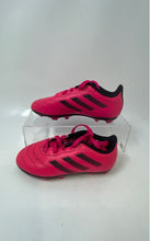 Load image into Gallery viewer, Adidas Girls Goletto VIII FG GW6163 Pink Black Lace-Up Soccer Cleats Size 10K
