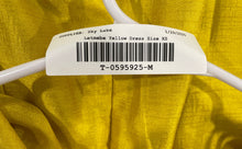 Load image into Gallery viewer, Anthropologie Let Me Be Slim Womens Yellow Off The Shoulder Sheath Dress Size XS
