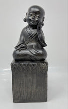 Load image into Gallery viewer, Black Home Decorative Collectible Meditating Buddha Statue
