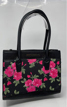 Load image into Gallery viewer, Christian Siriano Womens Multicolor Floral Inner Pockets Double Handle Tote Bag
