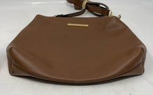 Load image into Gallery viewer, Steve Madden Womens Brown Leather Inner Pockets Adjustable Strap Crossbody Purse
