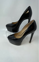 Load image into Gallery viewer, Steve Madden Womens Brenna Black Slip-On High Stiletto Pump Heels Size 6.5M
