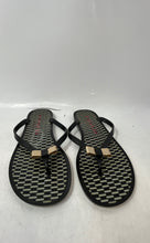 Load image into Gallery viewer, Coach Womens Landon Q6102 Black Open Toe Slip-On Flip Flop Sandals Size 8B
