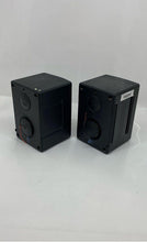 Load image into Gallery viewer, Sony Mega Bass Black Integral Dual Cone Speaker System Not Tested 2 Pcs
