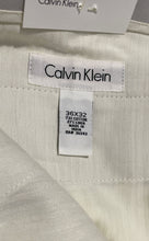 Load image into Gallery viewer, Calvin Klein Mens Pale Gray Straight Leg Dress Pants Size 36 X 32 With Tag
