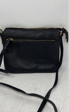 Load image into Gallery viewer, Vince Camuto Womens Eris Black Leather Shoulder Strap Zipper Crossbody Purse
