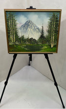 Load image into Gallery viewer, Carter Snow Mountain Tree Landscape Oil Canvas Framed Painting Signed
