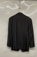 Load image into Gallery viewer, Pal Zileri Mens Dark Gray Long Sleeve Two-Button Blazer Size 52R
