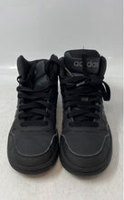 Load image into Gallery viewer, Adidas Boys Hoop HR0228 Black High Top Basketball Sneaker Shoes Size 3
